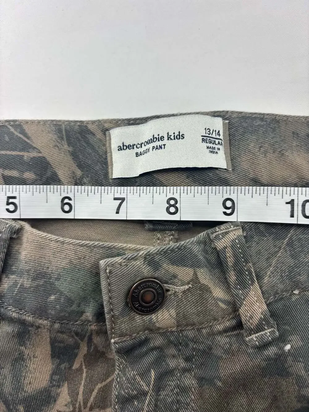 abercrombie kids Baggy Pant in Real Tree Camo Print